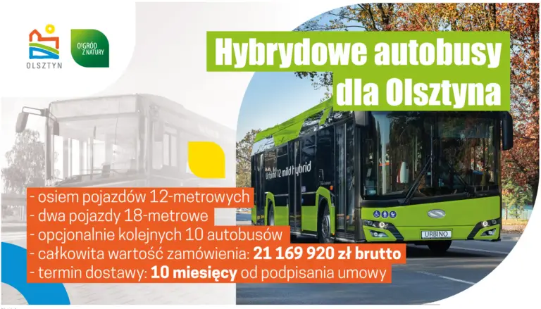 Hybrydy dla Olsztyna